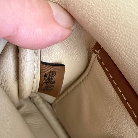 COACH Pillow Tabby Shoulder Bag 18, Cream - Picture 9 of 10